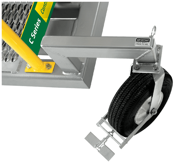 Mobile Cantilever Work Platform C Series Saferack Industrial Stairs