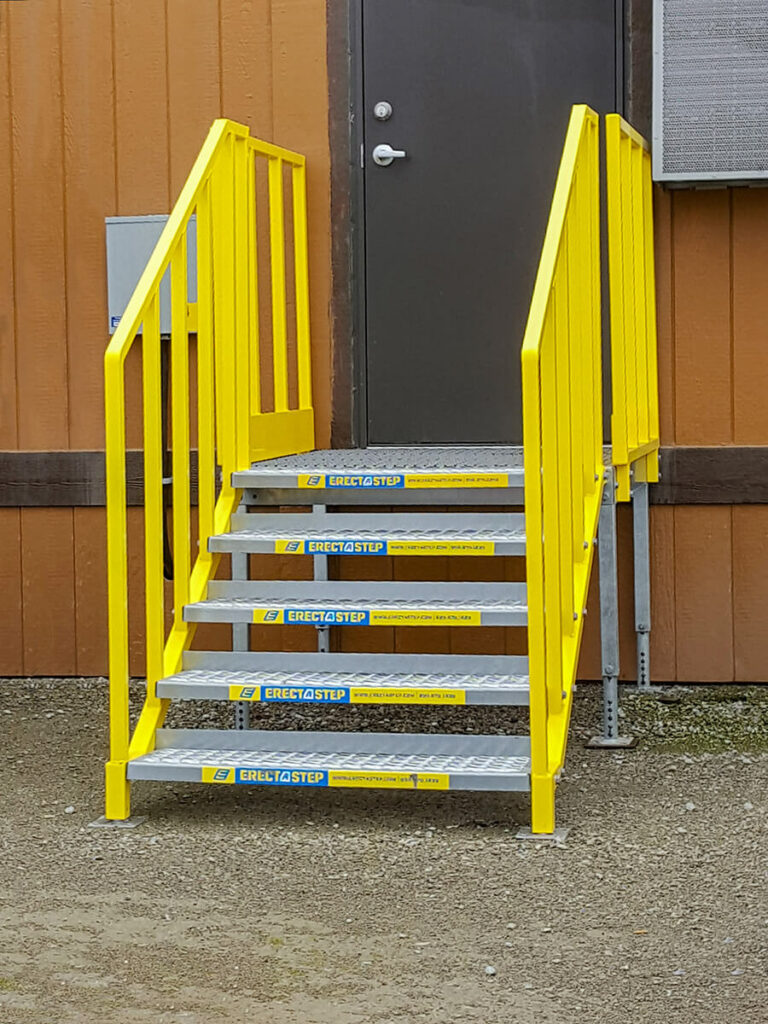 OSHA compliant Portable Stairs 5 step direct access