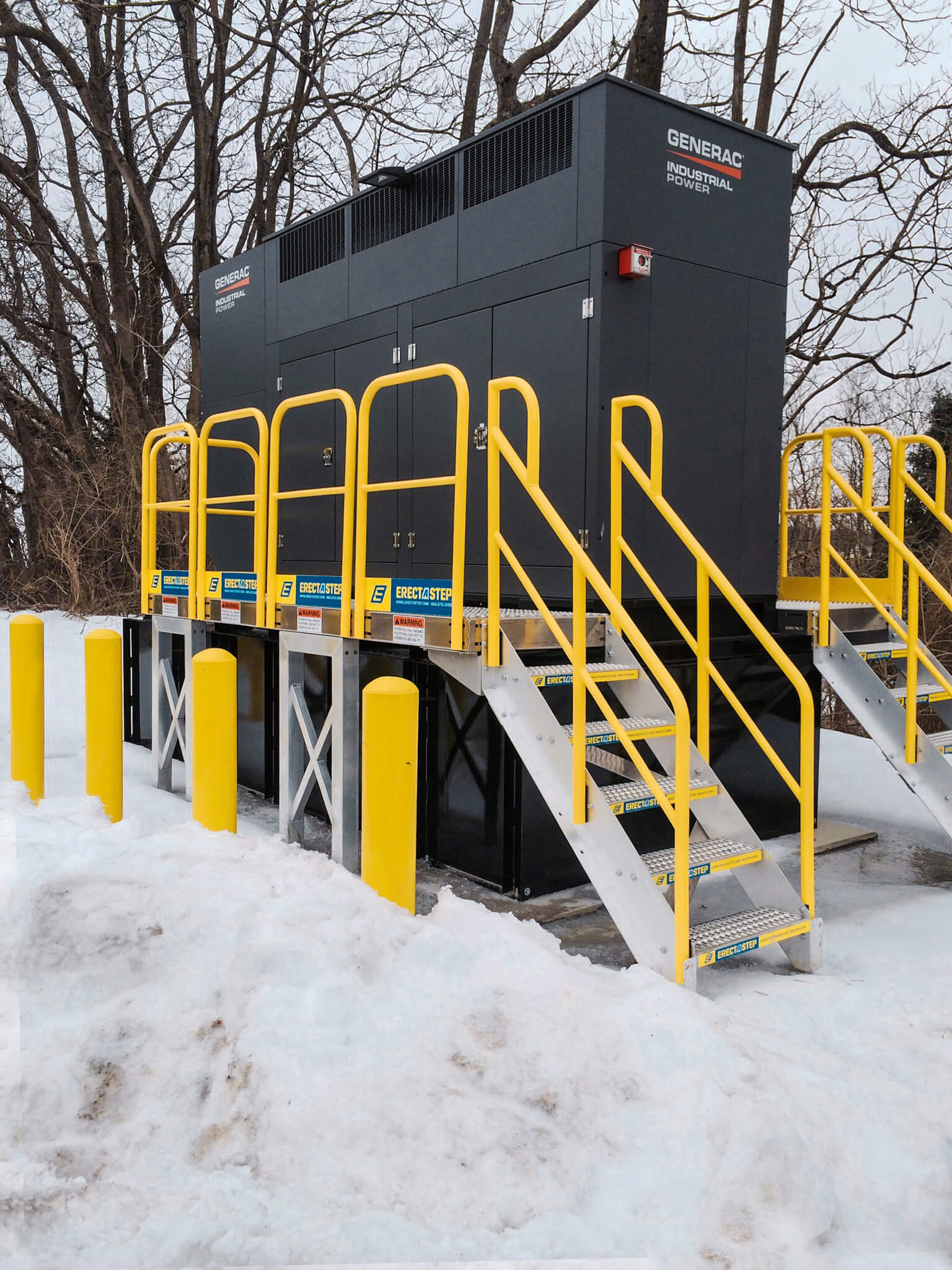 ErectaStep Mechanical Platform Maintenance Access