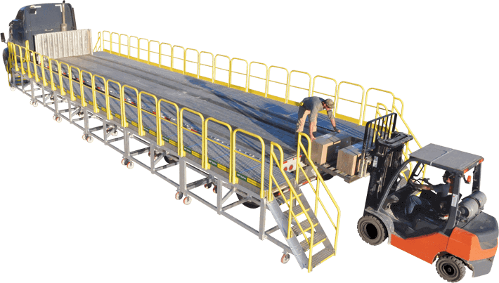flatbed-loading-mobile work platforms