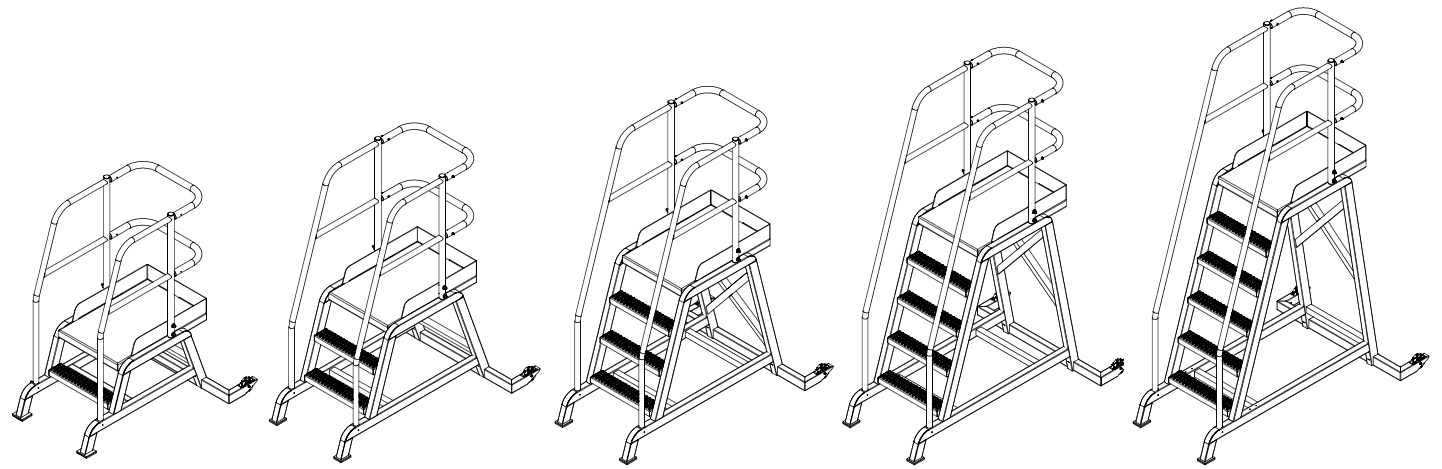 Tilt and Roll Work Platform - 5 models