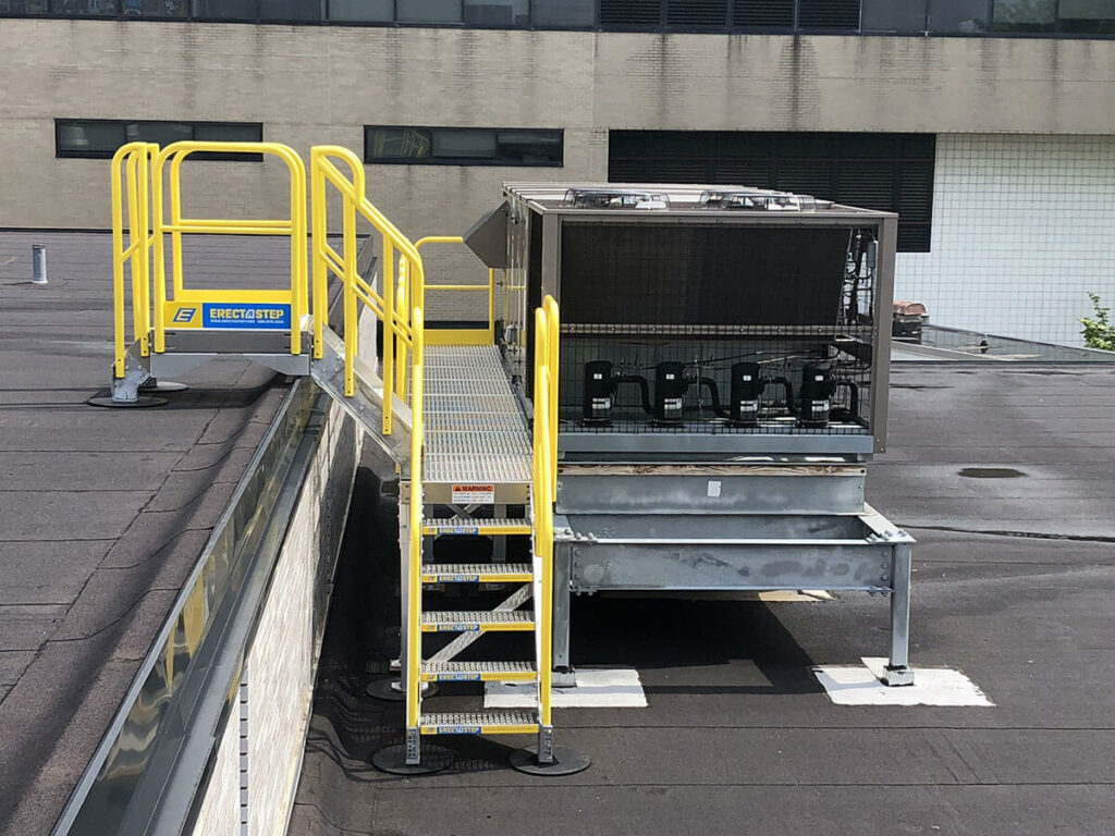 HVAC Crossover Stair Units