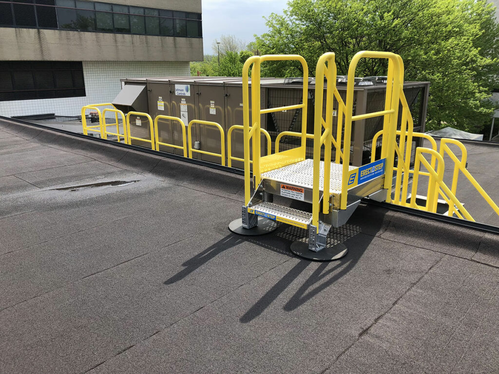 Top of HVAC Stair Units