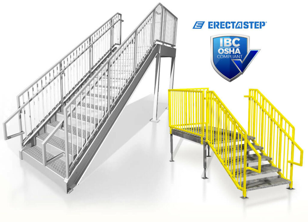 ErectaStep IBC Complaint Metal Stairs