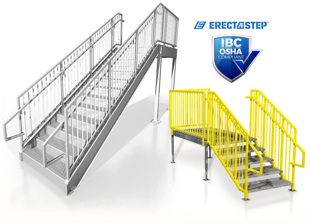 ErectaStep IBC Complaint Metal Stairs