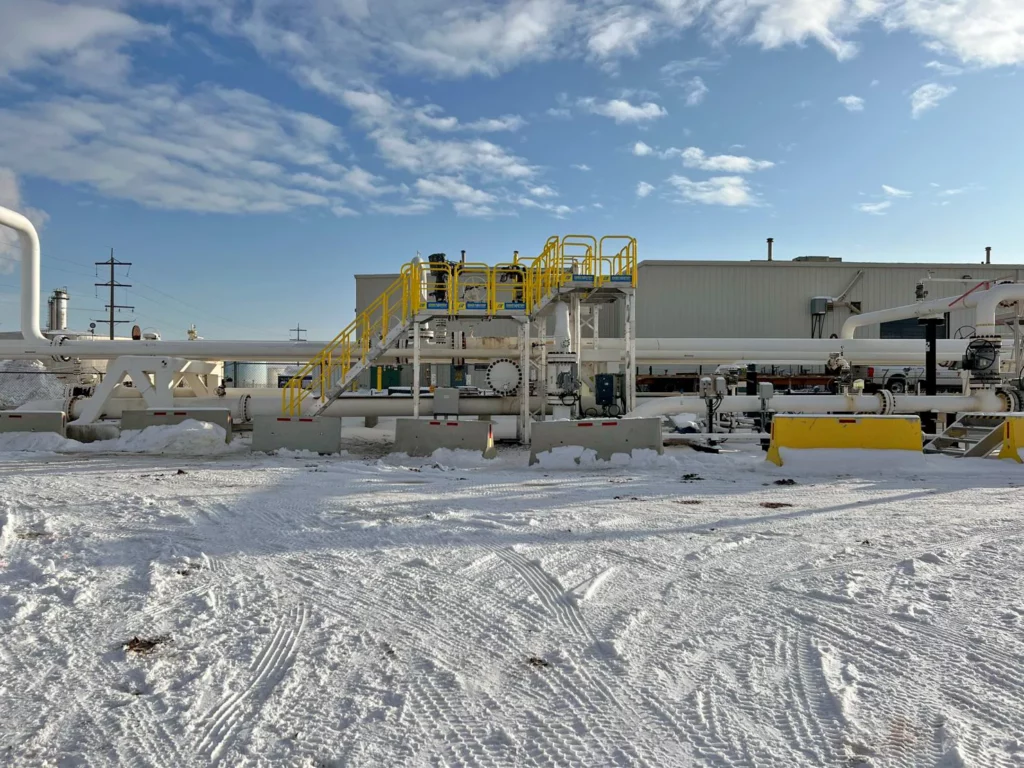 Elevated Valve Access Platform