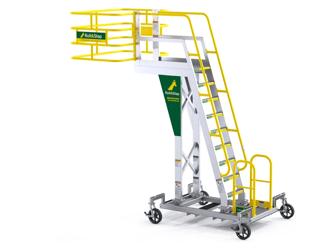Mobile Cantilevered Ladders