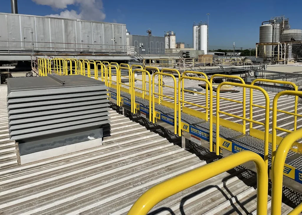 Non-Penetrating Rooftop Catwalk for a large Food Manufacturer