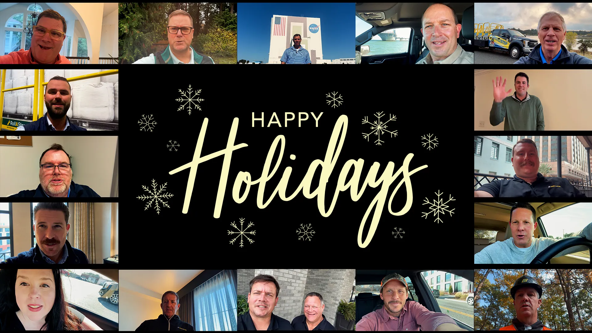 A Holiday Message from the Field.