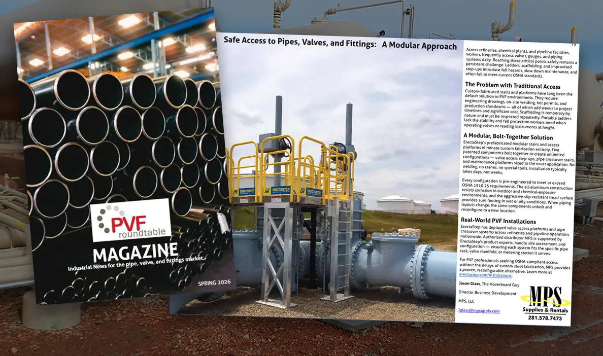 Pipe, Valves, and Fittings Access – A Modular Approach